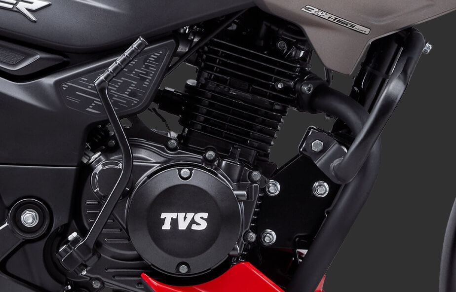 Packed with Power: The Heart of the TVS Raider